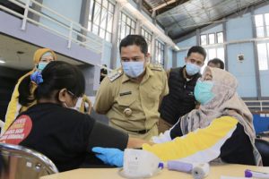 PKL dan UMKM di Kota Tangerang Kembali Divaksin