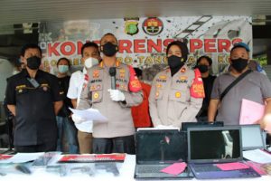 Polsek Tangerang Ringkus Tiga Pencuri Rumsong