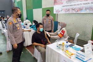 Polresta Tangerang Vaksinasi 4 Ribu Orang