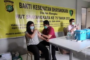 Polresta Bandara Soetta Sediakan Gerai Vaksin Presisi
