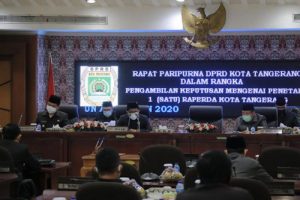 DPRD Kota Tangerang Paripurna Pertanggungjawaban APBD 2020