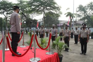 Hari Bhayangkara ke-75, 43 Anggota Polresta Tangerang Naik Pangkat