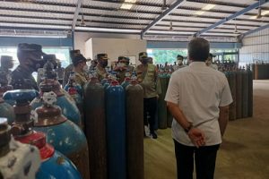 Polda Banten Pastikan Ketersediaan Oksigen Untuk Masyarakat Aman