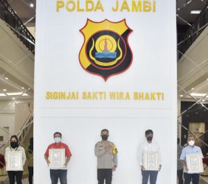 JMSI Jambi Terima Penghargaan dari Polda