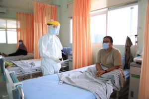 BOR Perawatan Covid-19 Provinsi Banten Turun