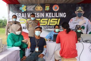 Polresta Bandara Soetta Vaksinasi Massal Masyarakat