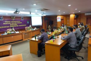 Mendagri Rakor PPKM Level 4 dengan Bupati Tangerang