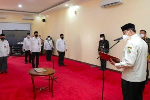 WH Lantik Enam Pejabat Tinggi Pratama Pemprov Banten