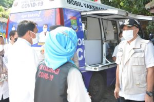 Pemkab Tangerang Berinovasi Hadirkan Mobil Vaksinasi Keliling