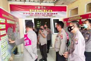Korbinmas Baharkam Mabes Polri Cek Penerapan 3T di Kota Serang