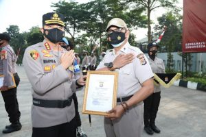 Polresta Tangerang Beri Penghargaan 23 Anggota Berprestasi