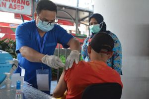 Vaksinasi di Terminal Intermoda BSD Target 5 Ribu Dosis