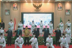 50 Paskibraka Provinsi Banten Dikukuhkan