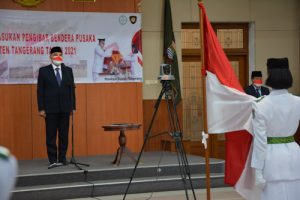 Paskibraka Kabupaten Tangerang 2021 Dikukuhkan
