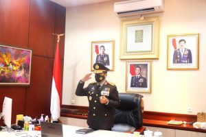 Peringati HUT RI ke-76, Kapolda Banten Ikuti Secara Virtual