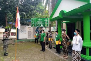GP Ansor Kota Tangerang Laksanakan Upacara Bendera Peringatan HUT RI