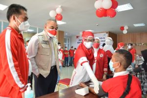 Rayakan HUT RI Ke-76, Pemkab Tangerang Gelar Gebyar Vaksinasi Kemerdekaan, ‘Ayo Lindungi Diri dan Keluarga Anda dari Covid-19’