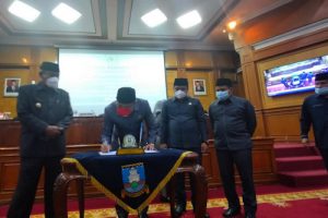 DPRD Kabupaten Serang Sahkan Raperda RPJMD Kabupaten Serang Jadi Perda