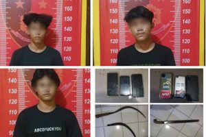 Polresta Tangerang Ringkus Pelaku Penganiayaan dengan Sajam