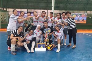 Delapan Tim Ikuti Turnamen Futsal Putri N Four Teen