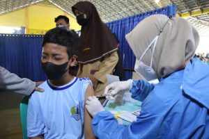 30.664 Pelajar di Kabupaten Serang Sudah Divaksin