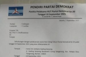 Moeldoko CS Diduga Akan Adakan HUT Atasnamakan Partai Demokrat