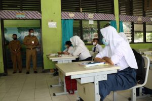 SMPN 1 Sepatan Kabupaten Tangerang Mulai Simulasi PTM