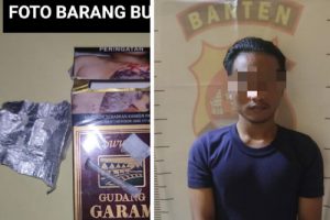 Warga Tanara Diamankan Polisi Kedapatan Miliki Sabu