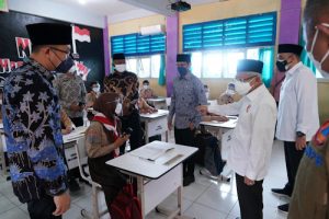 Wapres dan Bupati Tangerang Tinjau PTM di Balaraja