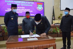 DPRD dan Pemkab Tangerang Setujui APBD Perubahan 2021