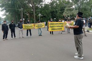 JPPT Aksi Depan Puspemkot Tangerang, Nilai Pokja ULP Tak Profesional