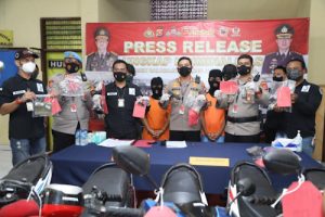 Sejoli Pelaku Curanmor Diringkus Reskrim Polresta Tangerang
