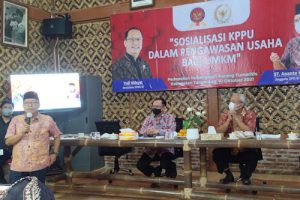 Diskusi Pengawasan Usaha KPPU di Padepokan Kebangsaan Karang Tumaritis