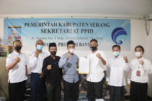 KI Banten: Melihat Indikasinya Kabupaten Serang Informatif