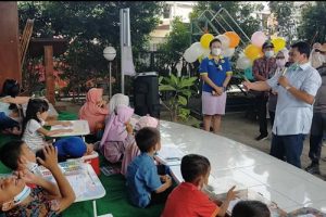 Sekda Kabupaten Tangerang Tinjau Taman Baca Baleraja