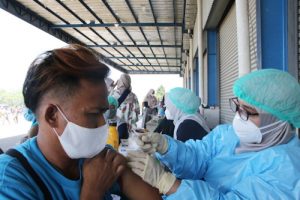 834.694 Warga Kabupaten Serang Sudah Divaksin
