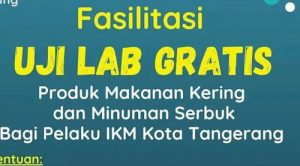 Uji Lab Gratis Bagi Pelaku IKM di Kota Tangerang