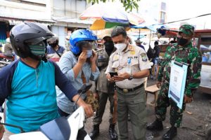 Meski PPKM Level 2, Prokes Tetap Gencar di Kota Tangerang