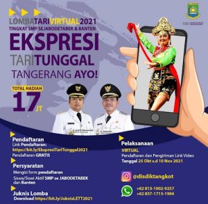 Dindik Kota Tangerang Gelar Berbagai Lomba Pelajar SD dan SMP se-Jabodetabek Banten