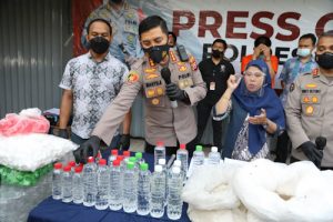 Produsen Ciu Ilegal Omzet Ratusan Juta Perbulan Digerebek Polresta Tangerang