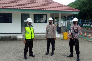 Ditpamobvit Polda Banten Lakukan Pengamanan di Chandra Asri