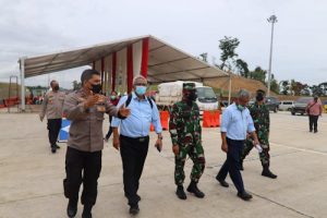 Wakapolda Banten Tinjau Lokasi Kedatangan Presiden