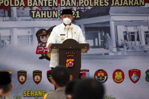 Gubernur Banten Apresiasi Predikat Terbaik Kepuasan Pelayanan Publik Polda Banten