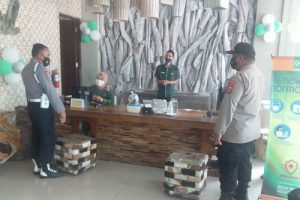 Polsek Cibeber Himbau Perhotelan Pedomani Prokes