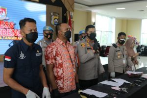 Polresta Tangerang Ringkus Pelaku Curanmor Bersenjata Senpi