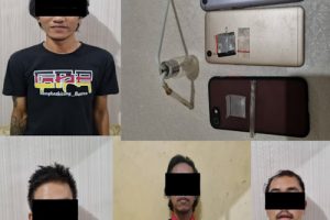 Asik Pesta Shabu, Empat Pelaku Diamankan Satresnarkoba Polres Lebak