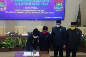 DPRD dan Pemkab Tangerang Sepakat Penetapan Empat Raperda