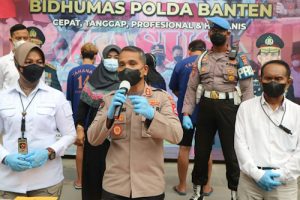 Polda Banten Amankan Tiga Orang Pengelola Prostitusi Online