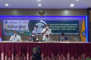 Disbudparman Kota Tangerang Sosialisasi Penyediaan Layanan Pendaftaran Usaha
