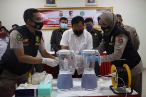 Ditresnarkoba Polda Banten Musnahkan 270,22 gram Narkoba